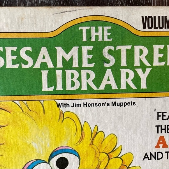 50. Vintage Hard Cover Volume 1 The Sesame Street Library - Picture 6 of 13